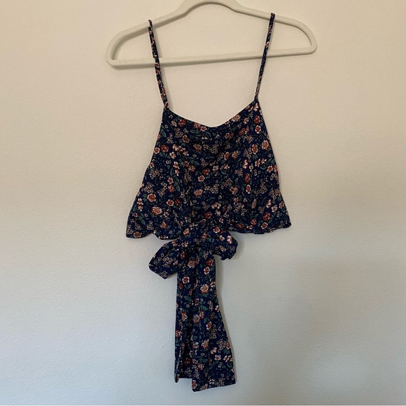 E Hyphen World Gallery Floral Camisole with Bow Back Detail - Picture 5 of 5